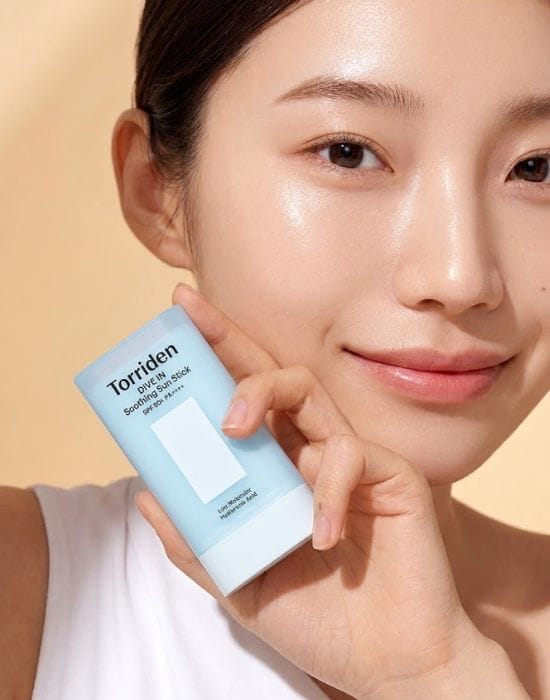Torriden DIVE-IN Soothing Sun Stick 19g, vegan Korean SPF50+ PA++++ cooling sun protection stick with hyaluronic acid and no white cast Australia