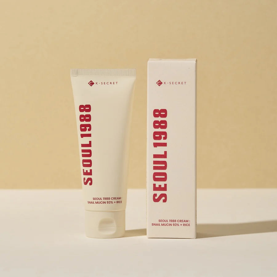 SEOUL 1988 Cream : Snail Mucin 93% + Rice