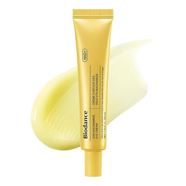 Biodance Vita Niacinamide Eye Cream 30ml — Korean brightening eye cream with niacinamide, glutathione and NAD for dark circles Australia