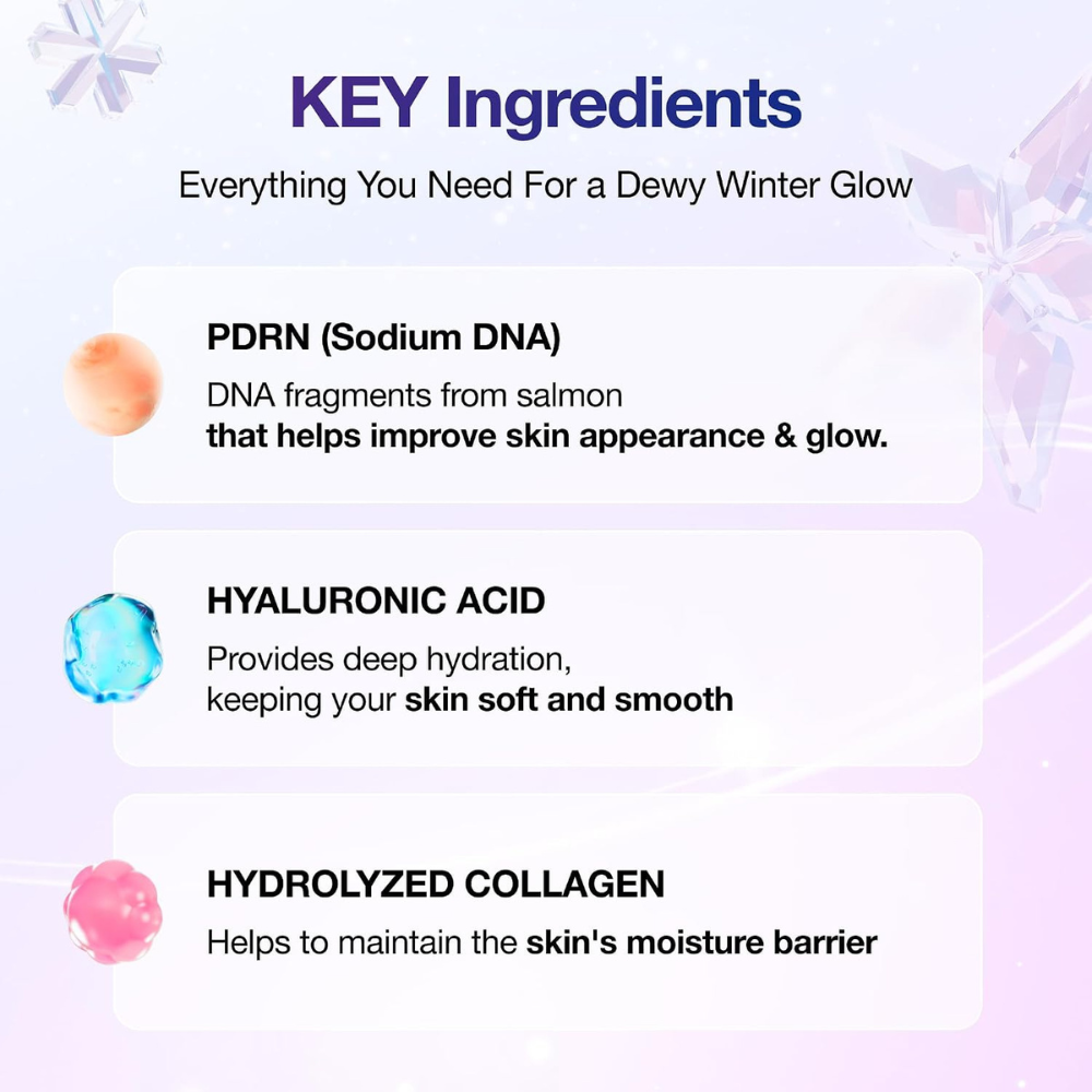 Anua Dewy Glow Holiday Amenity Kit, 5-piece Korean PDRN and hyaluronic acid travel set with mist, cream, lip serum, sheet mask and serum ampoules Australia