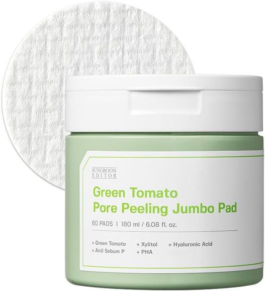 SUNGBOON EDITOR - Green Tomato Pore Peeling Jumbo Pad