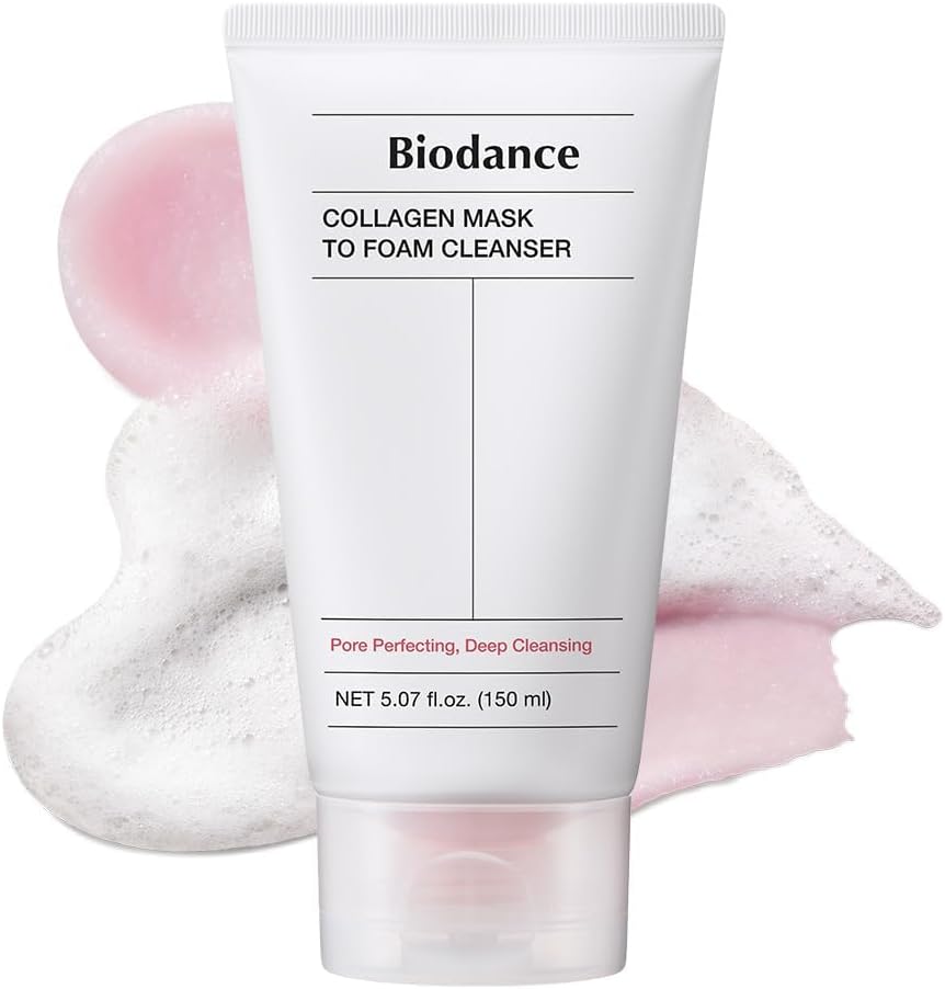 Biodance Collagen Mask To Foam Cleanser