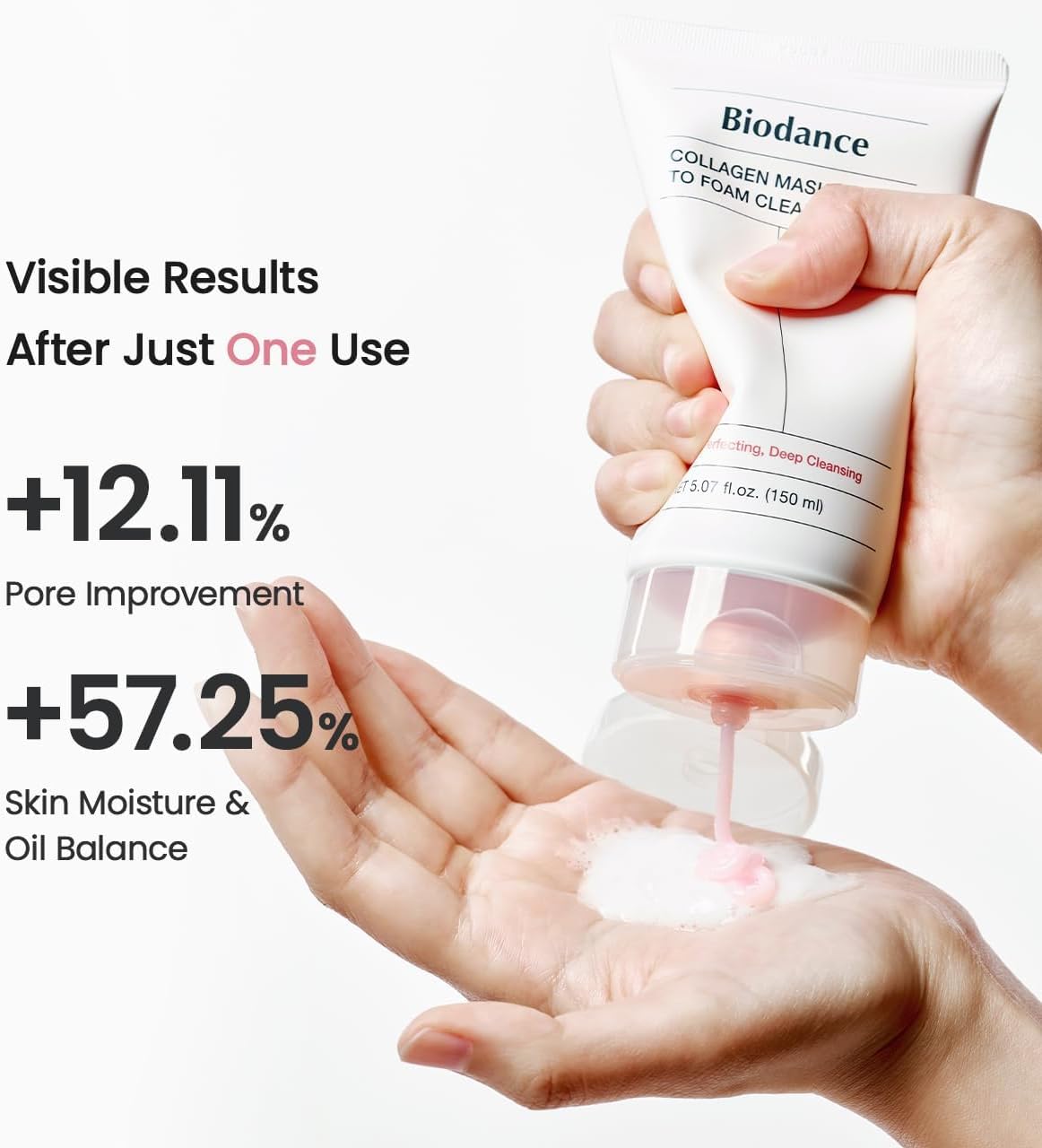 Biodance Collagen Mask To Foam Cleanser