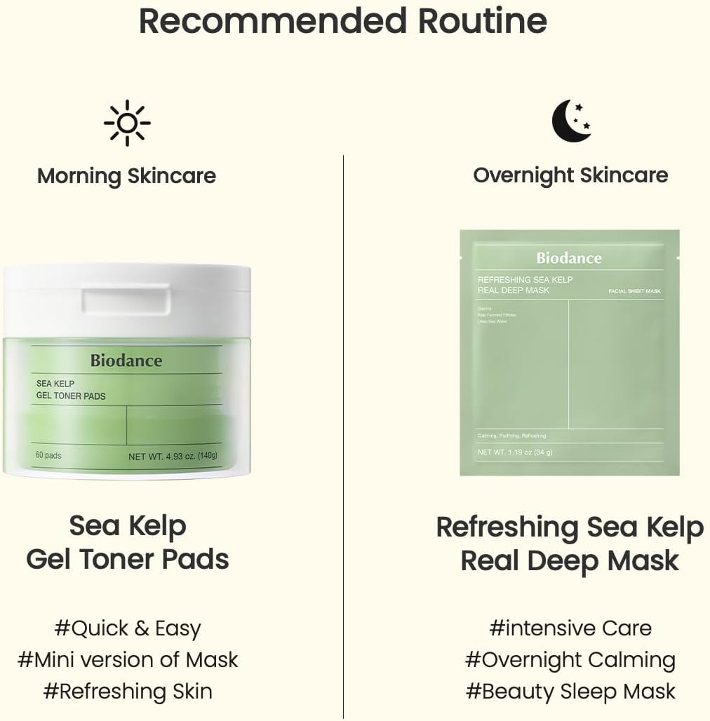 Biodance Sea Kelp Gel Toner Pads