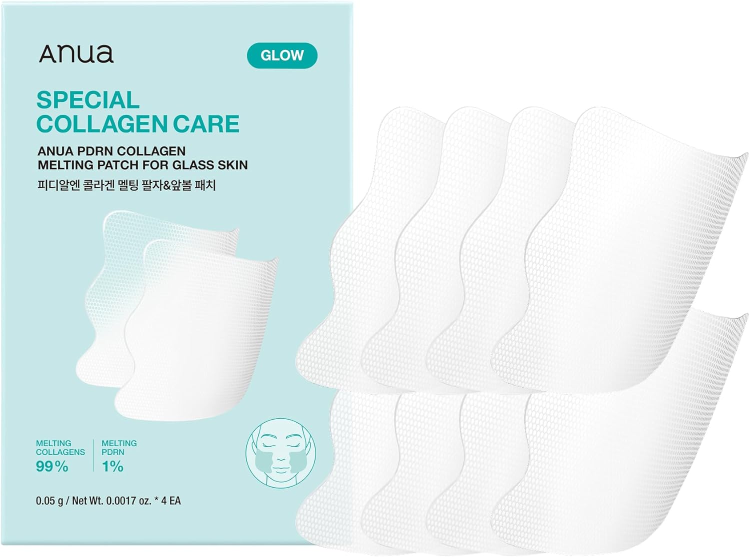 PDRN Collagen Melting Patch For Glass Skin (4 Patches)