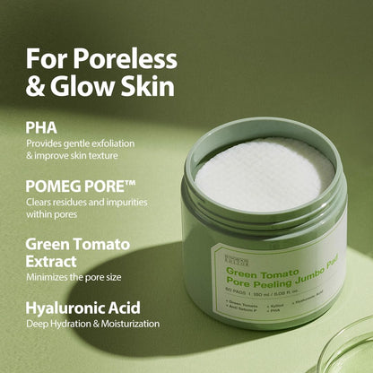 SUNGBOON EDITOR - Green Tomato Pore Peeling Jumbo Pad