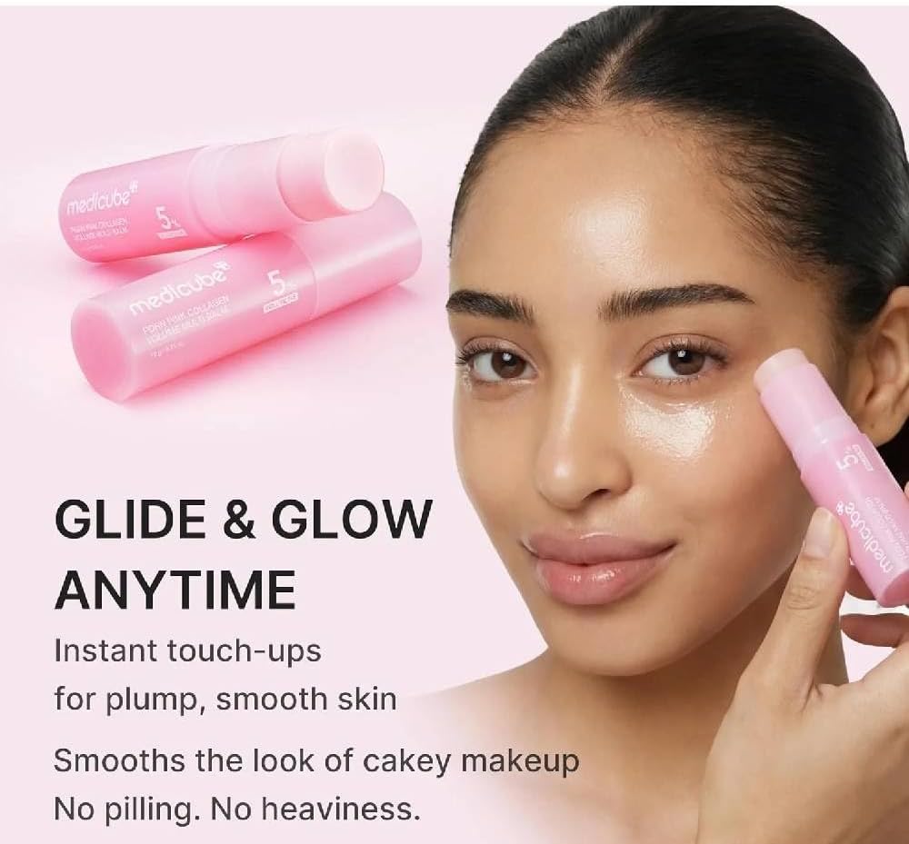 Medicube PDRN Pink Collagen Volume Multi Balm 10g pink anti-ageing stick Volufiline PDRN Australia