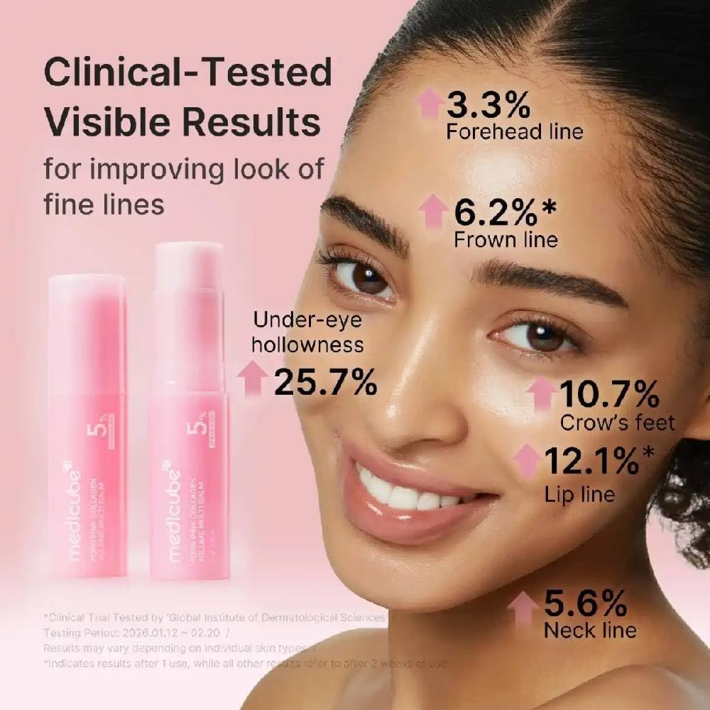 Medicube PDRN Pink Collagen Volume Multi Balm 10g pink anti-ageing stick Volufiline PDRN Australia