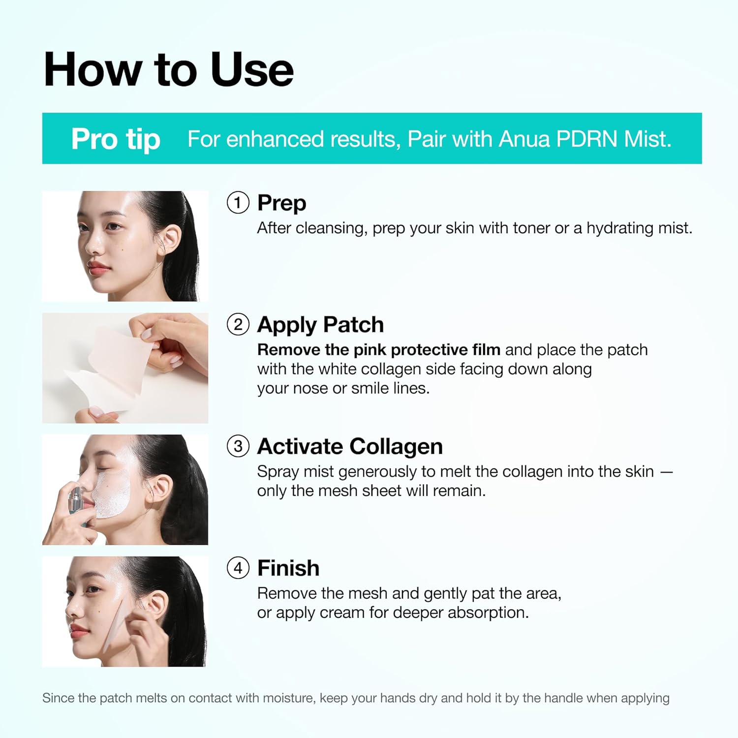PDRN Collagen Melting Patch For Glass Skin (4 Patches)