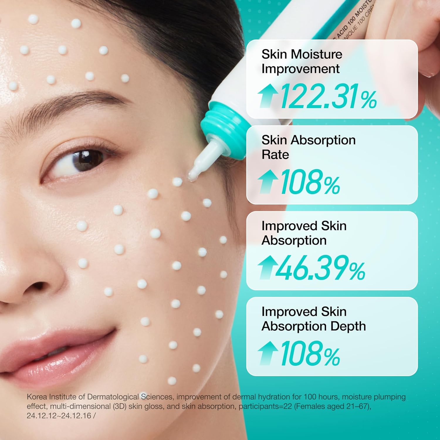 PDRN Hyaluronic Acid 100 Moisturising Cream