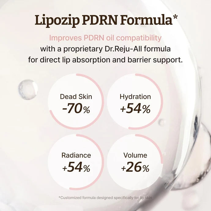 Dr.Reju-All Advanced PDRN Rejuvenating Lip Serum 10ml — Korean glossy salmon PDRN lip treatment for soft smooth lips Australia