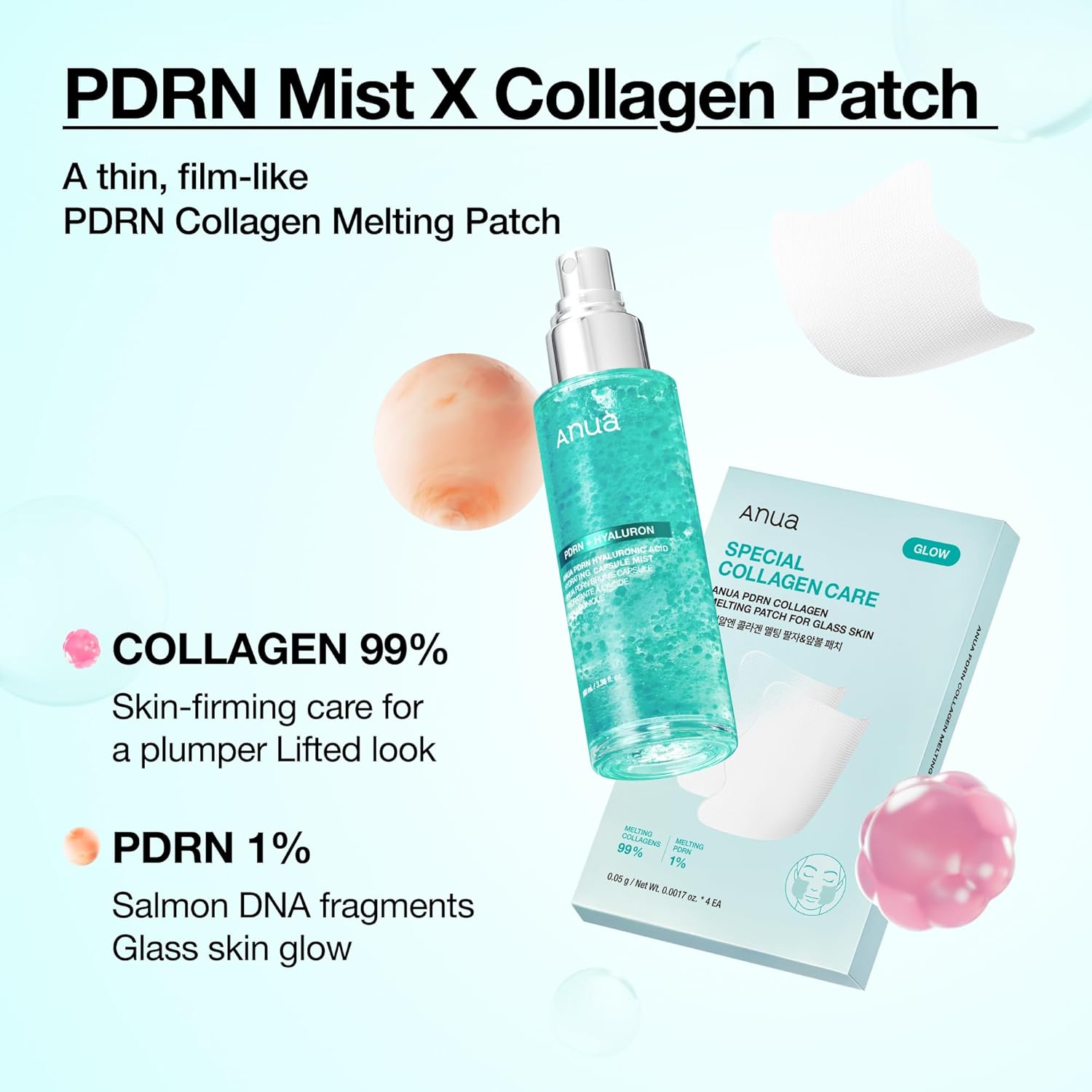PDRN Collagen Melting Patch For Glass Skin (4 Patches)