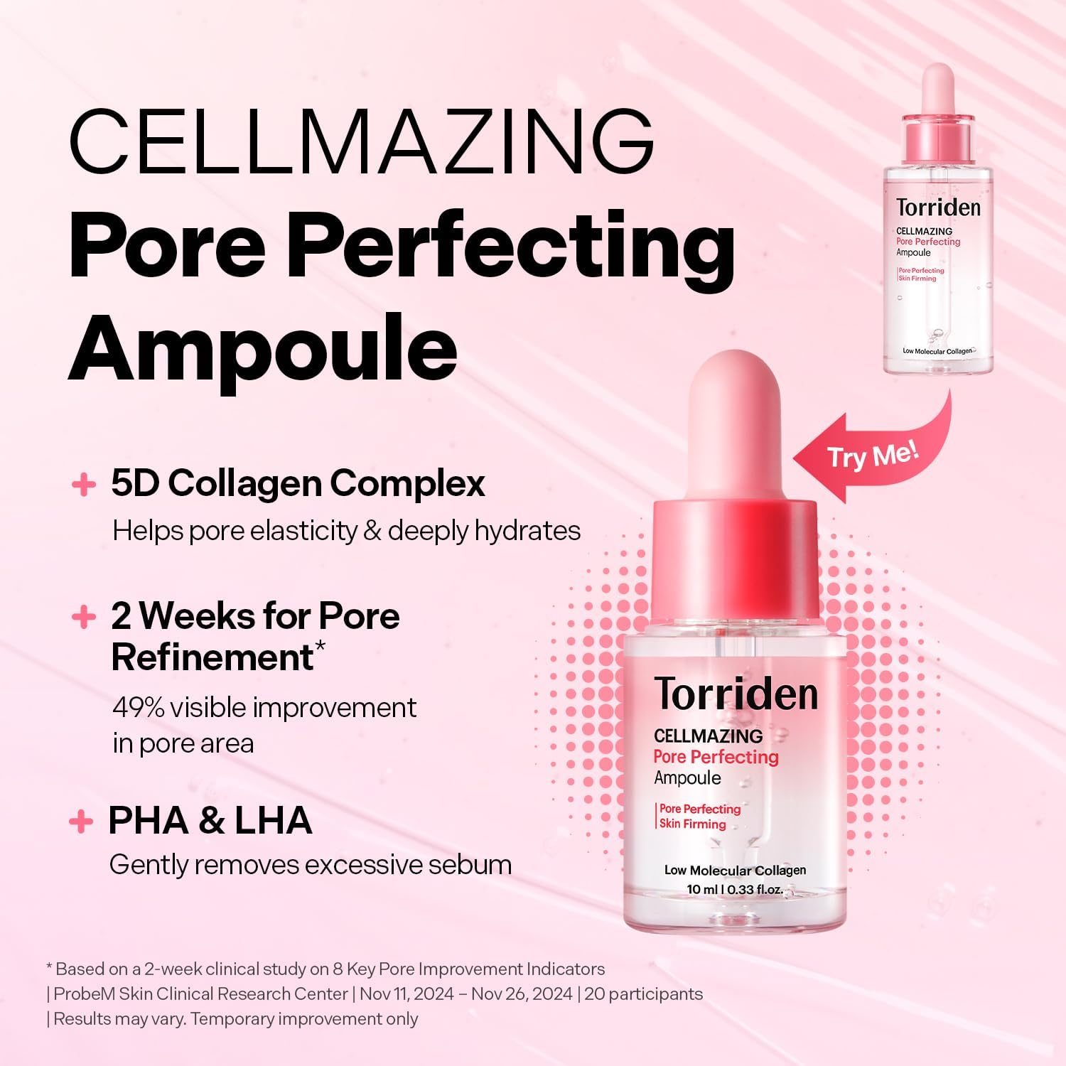 Torriden Serum Discovery Kit, three 10ml Korean serums, DIVE-IN hyaluronic acid, BALANCEFUL cica and CELLMAZING collagen, travel trial set Australia