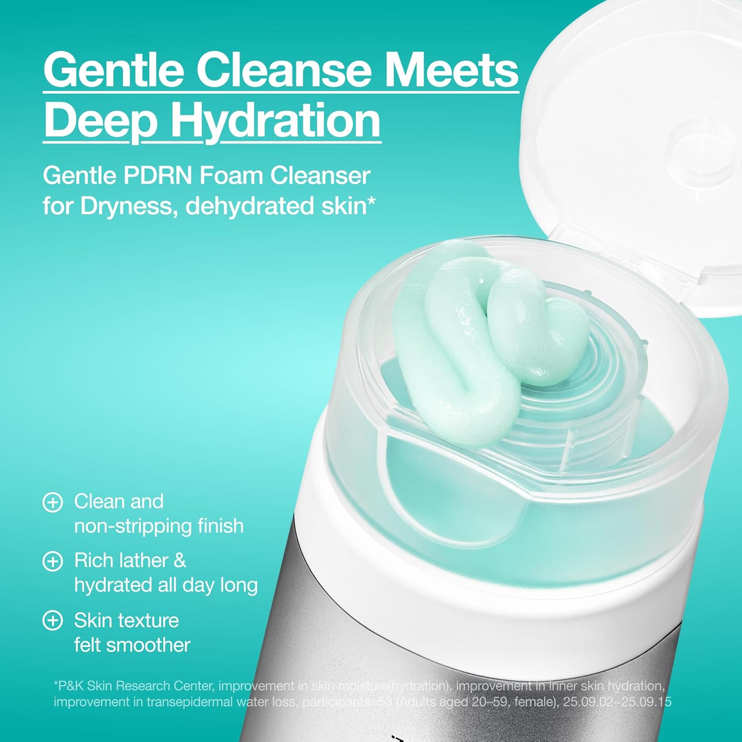 PDRN Hyaluronic Acid Moisturising Cleansing Foam