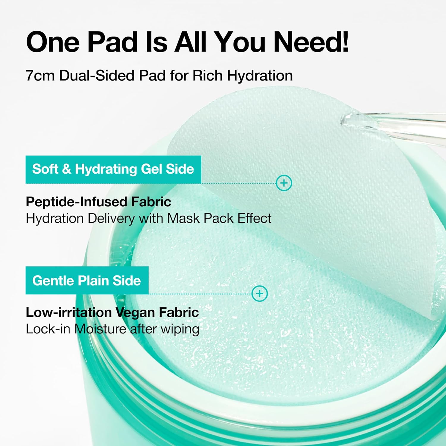 PDRN 100 Hyaluronic Acid Glow Pad