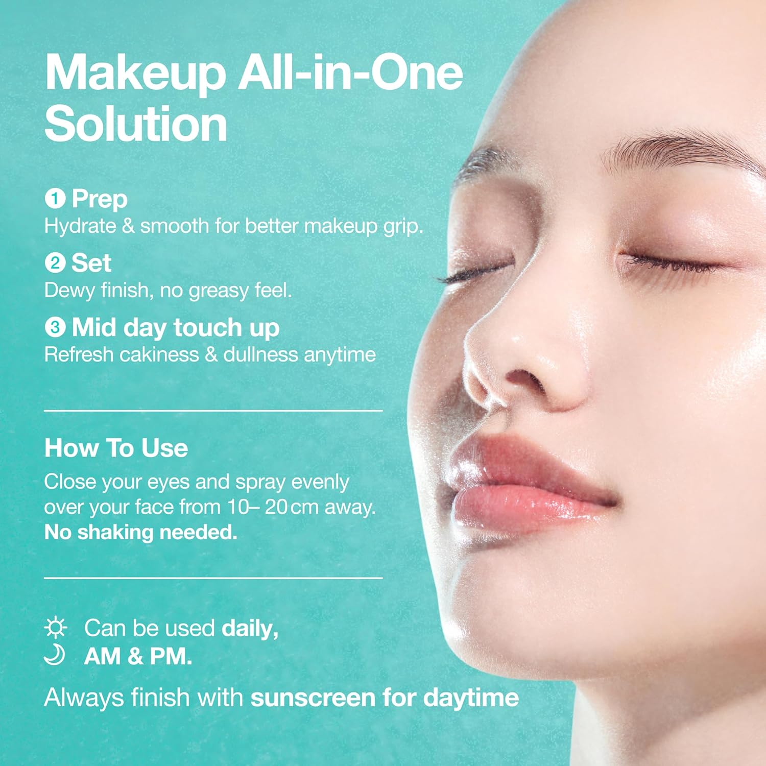 PDRN Collagen Glow Facial Serum Spray