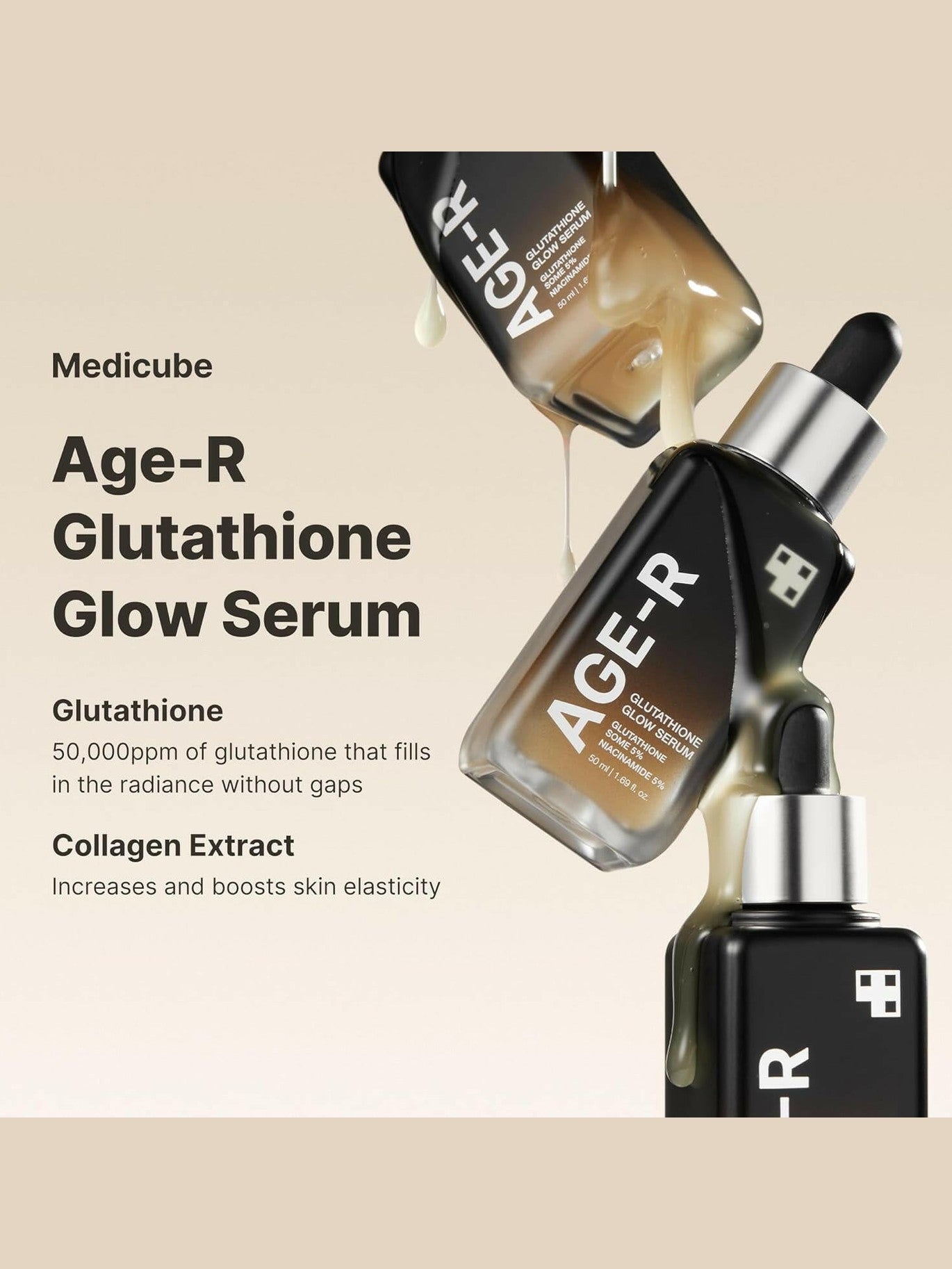 AGE-R Glutathione Glow Serum