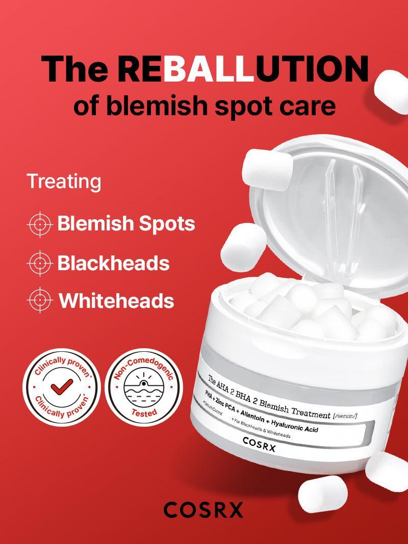 The AHA 2 BHA 2 Blemish Treatment Serum