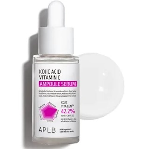 APLB Kojic Acid Vitamin C Ampoule Serum | KOJIC VITA CEN™ 42.2% 1.35 FL.OZ 40ml Korean Skincare