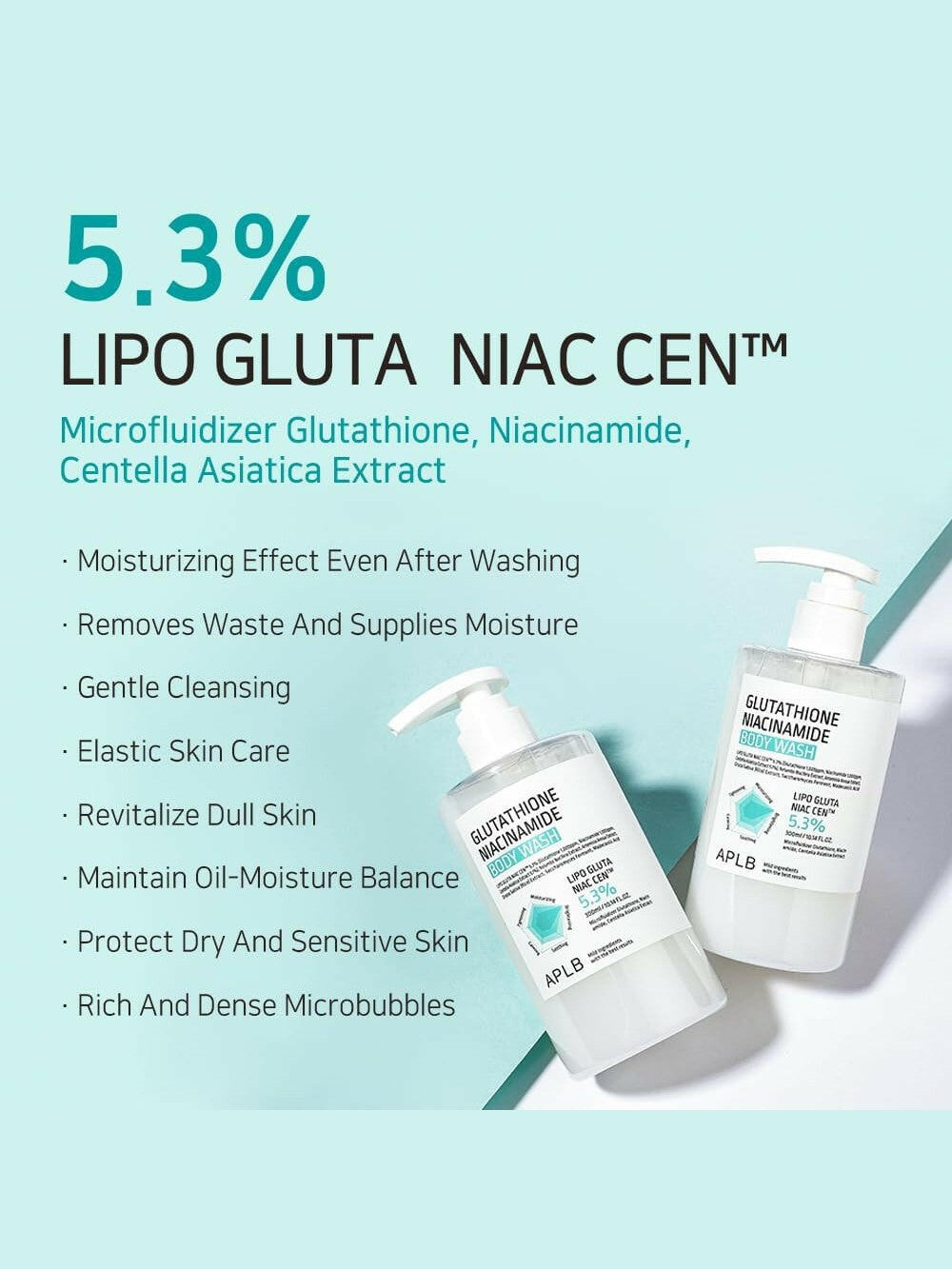 APLB Glutathione Niacinamide Body Wash