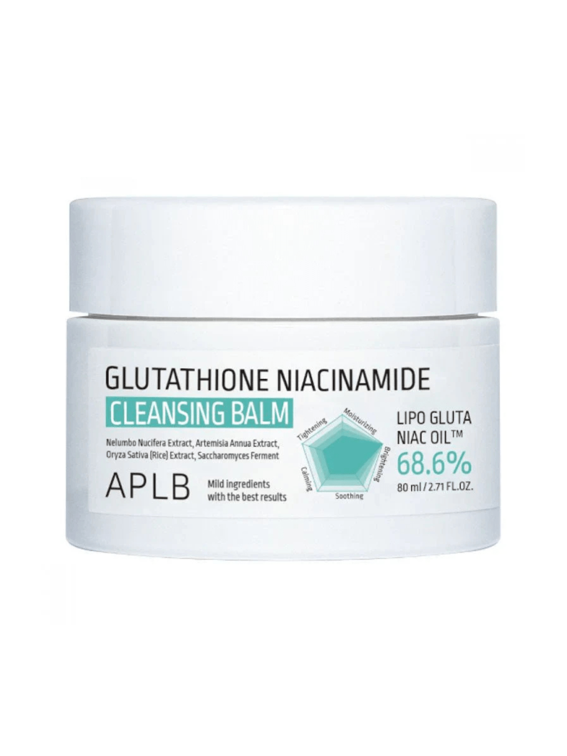 APLB Glutathione Niacinamide Cleansing Balm