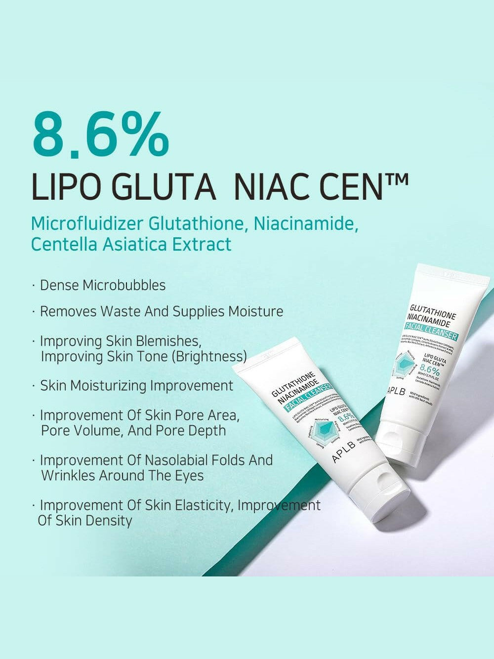 APLB Glutathione Niacinamide Facial Cleanser