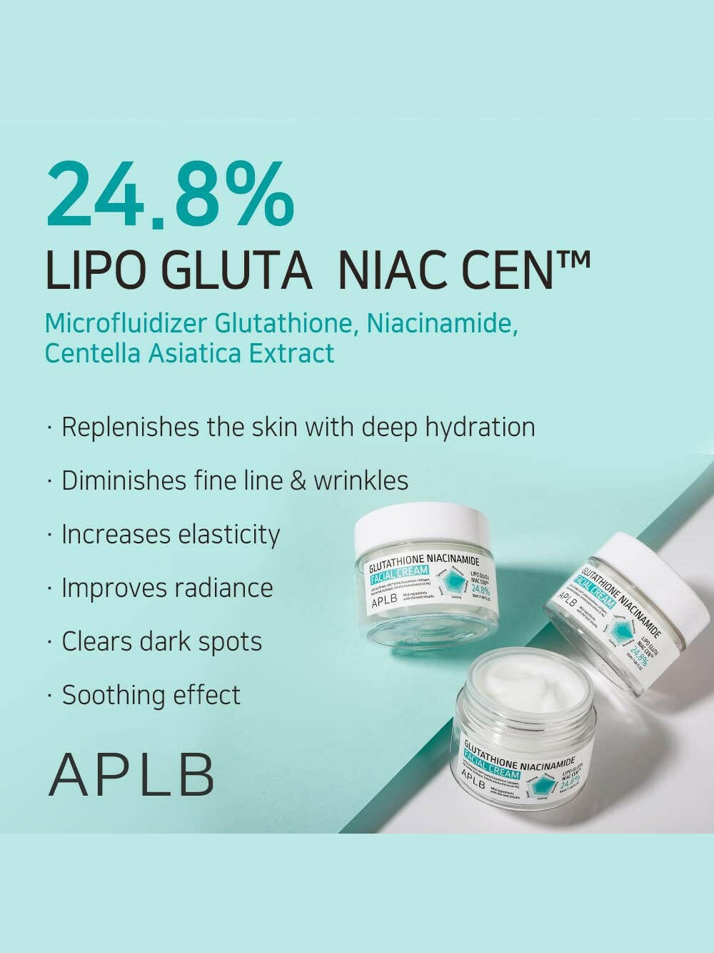 APLB Glutathione Niacinamide Facial Cream