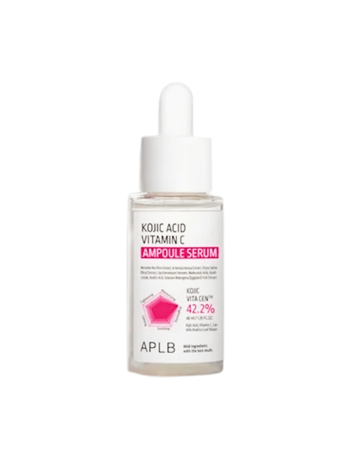 🎁 APLB Kojic Acid Vitamin C Ampoule Serum | KOJIC VITA CEN™ 42.2% 1.35 FL.OZ 40ml Korean Skincare 50% off