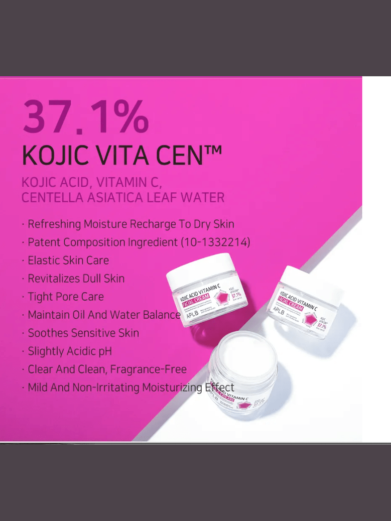APLB Kojic Acid Vitamin C Facial Cream