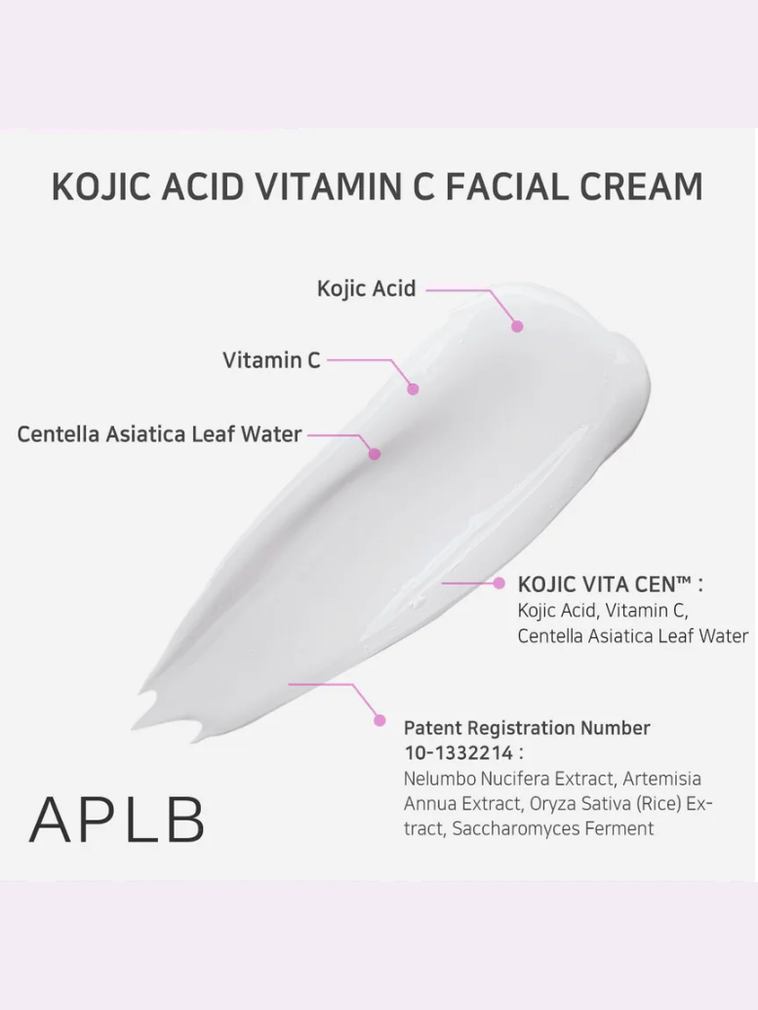 APLB Kojic Acid Vitamin C Facial Cream