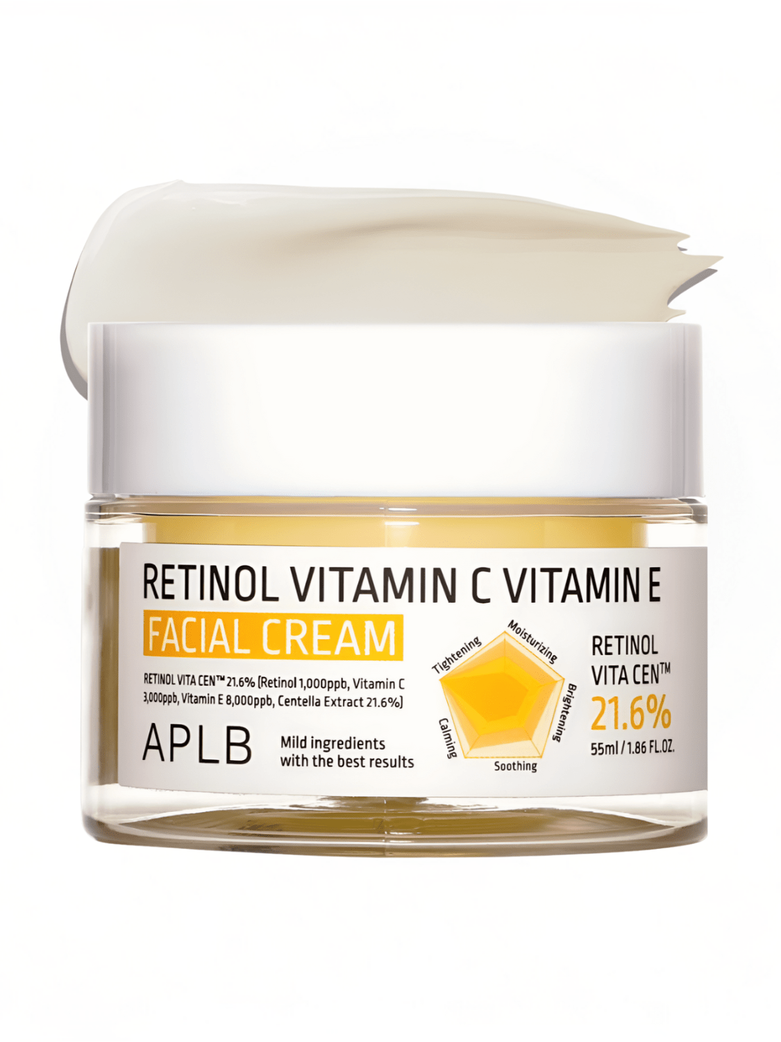 🎁 APLB Retinol Vitamin C Vitamin E Facial Cream | RETINOL VITA CEN™ 21.6% 50% off