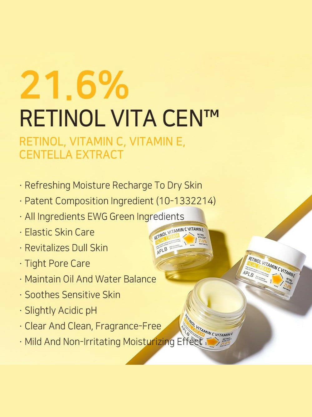 APLB Retinol Vitamin C Vitamin E Facial Cream