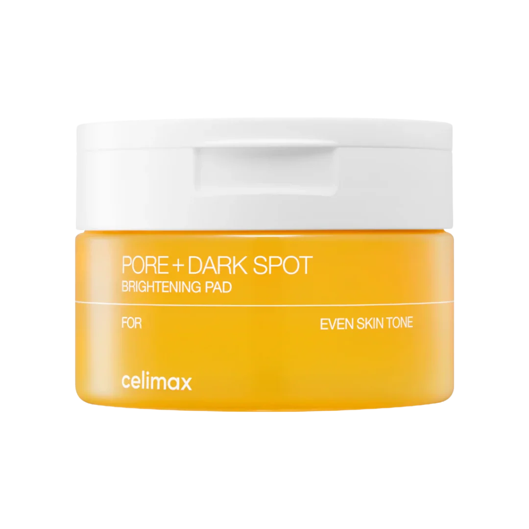Celimax Pore + Dark Spot Brightening Pad 40 pads — niacinamide AHA BHA exfoliating brightening toner pads Australia