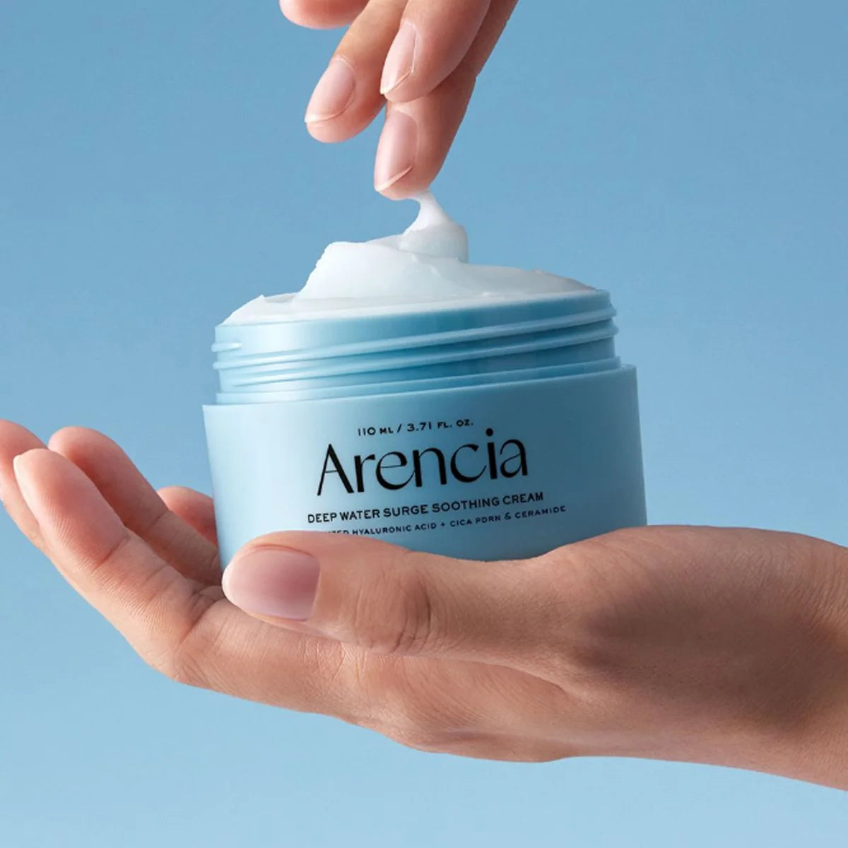Arencia Deep Water Surge Soothing Cream 110ml, Korean ceramide and hyaluronic acid cream for deep hydration and soothing Australia
