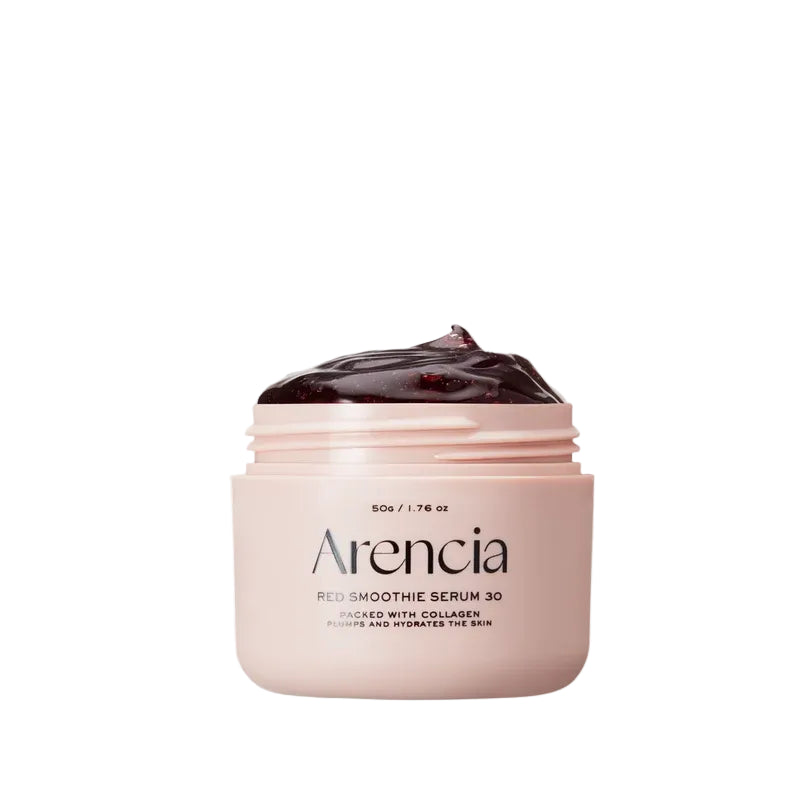 Arencia Fresh Red Smoothie Serum 30 50g, Korean red collagen and niacinamide serum for firmer, bouncier skin Australia