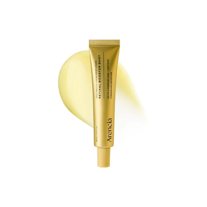 Arencia Retinal Booster Shot 30ml, Korean retinal and peptide booster for smoothing fine lines and firming Australia