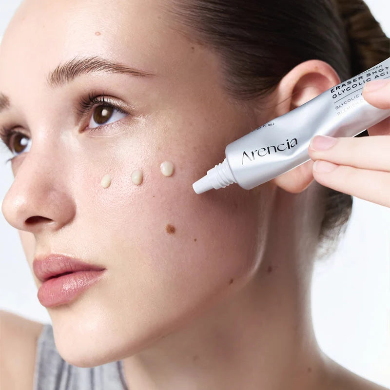 Arencia Eraser Shot Glycolic Acid Booster 30ml, vegan Korean multi-acid exfoliating booster for smoother, clearer skin Australia