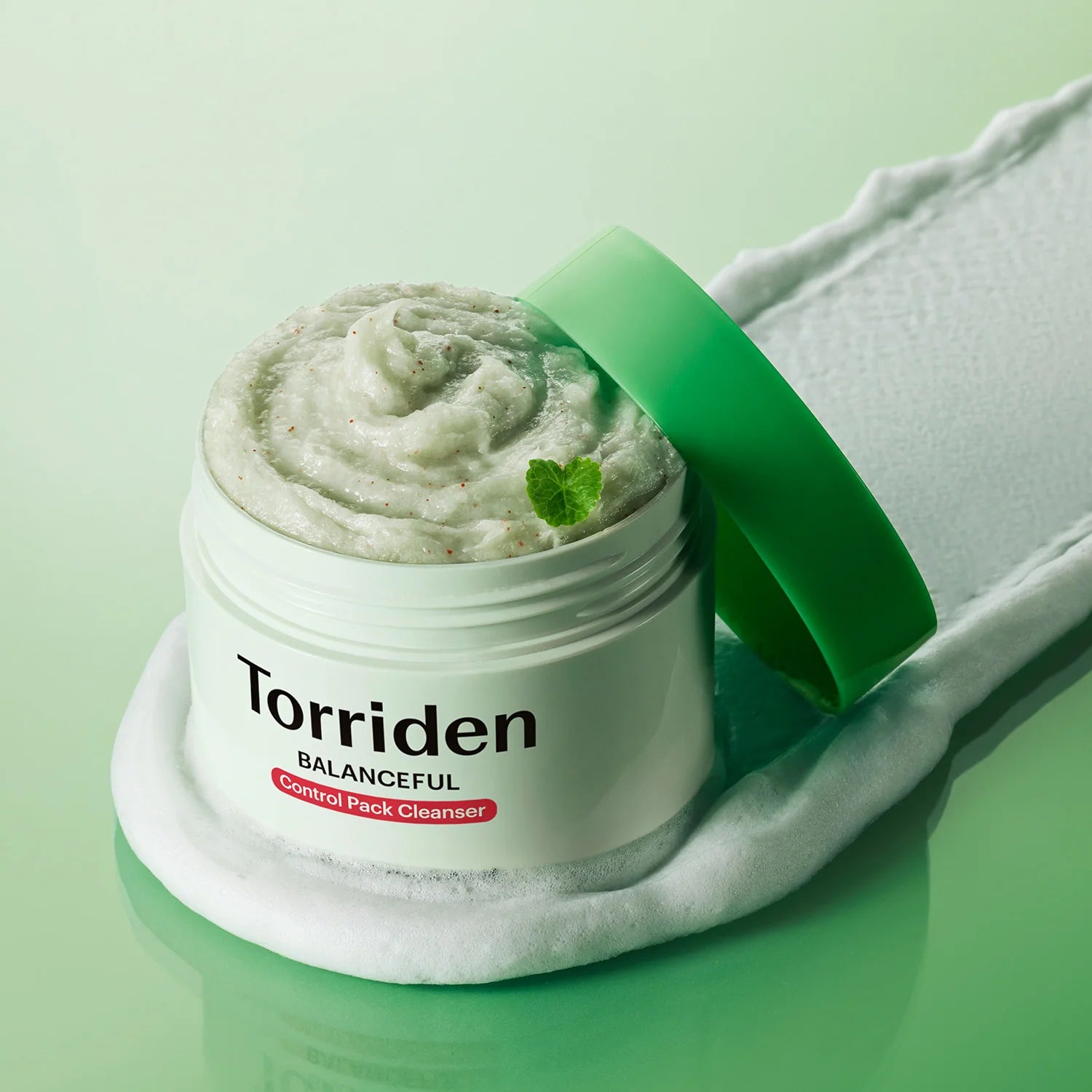 Torriden BALANCEFUL Control Pack Cleanser 120g, vegan Korean pack-to-foam cica cleanser with calamine and LHA for oily, congested skin Australia