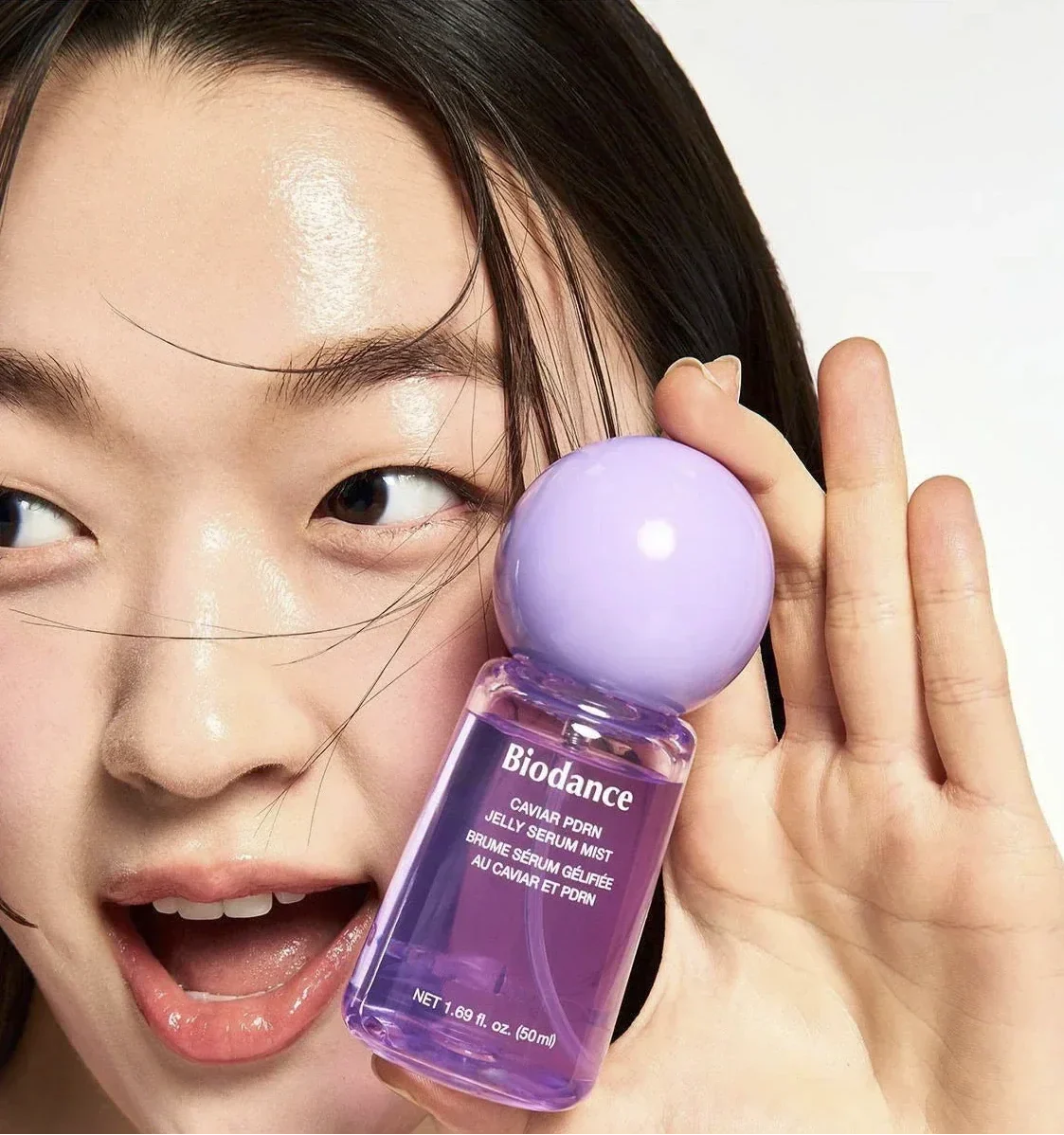 Biodance Caviar PDRN Jelly Serum Mist 50ml — Korean sprayable hydrating jelly serum-mist with caviar, salmon PDRN and niacinamide for a dewy glow Australia