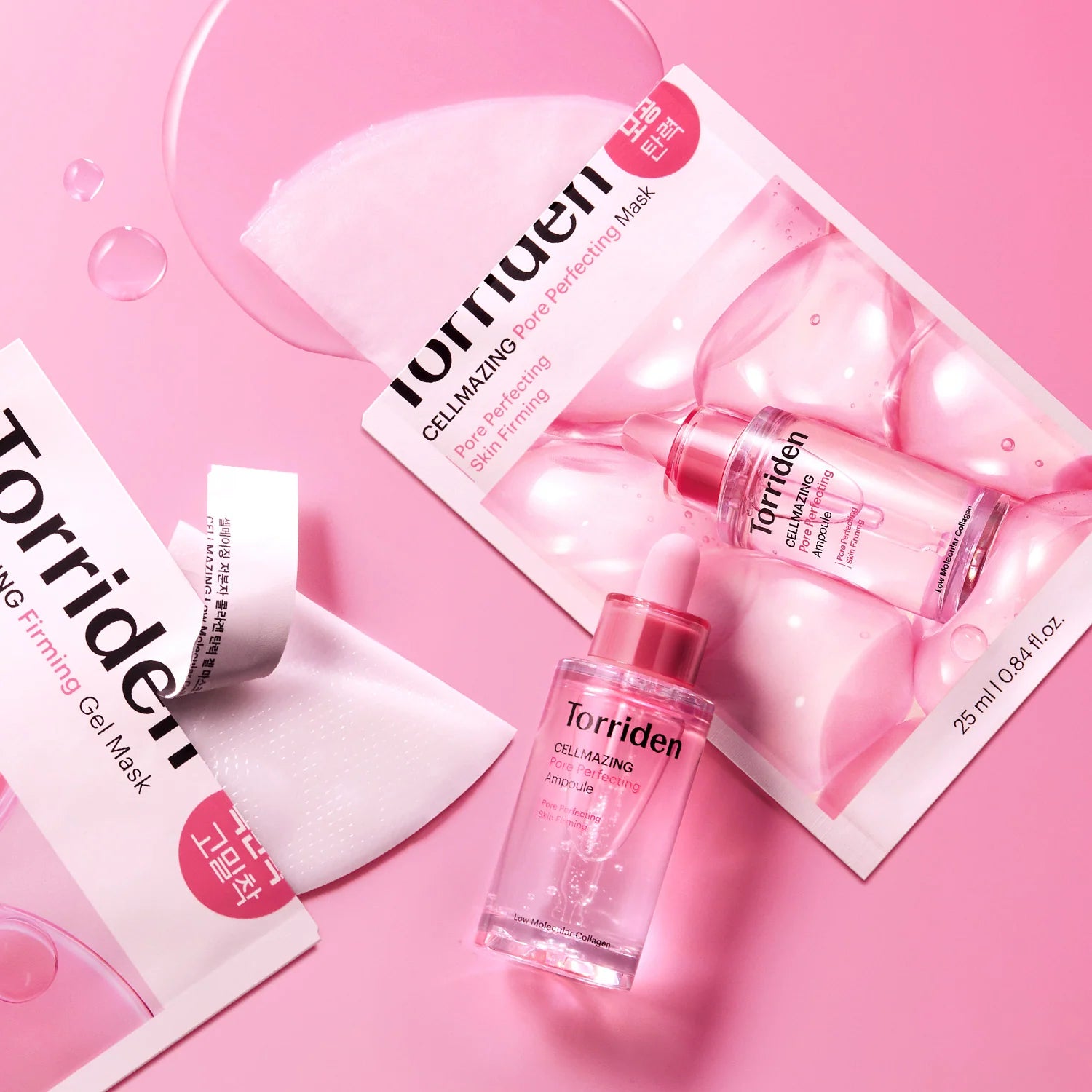 Torriden CELLMAZING Pore Perfecting Mask, Korean collagen and peptide sheet mask that firms, hydrates and refines the look of enlarged pores Australia