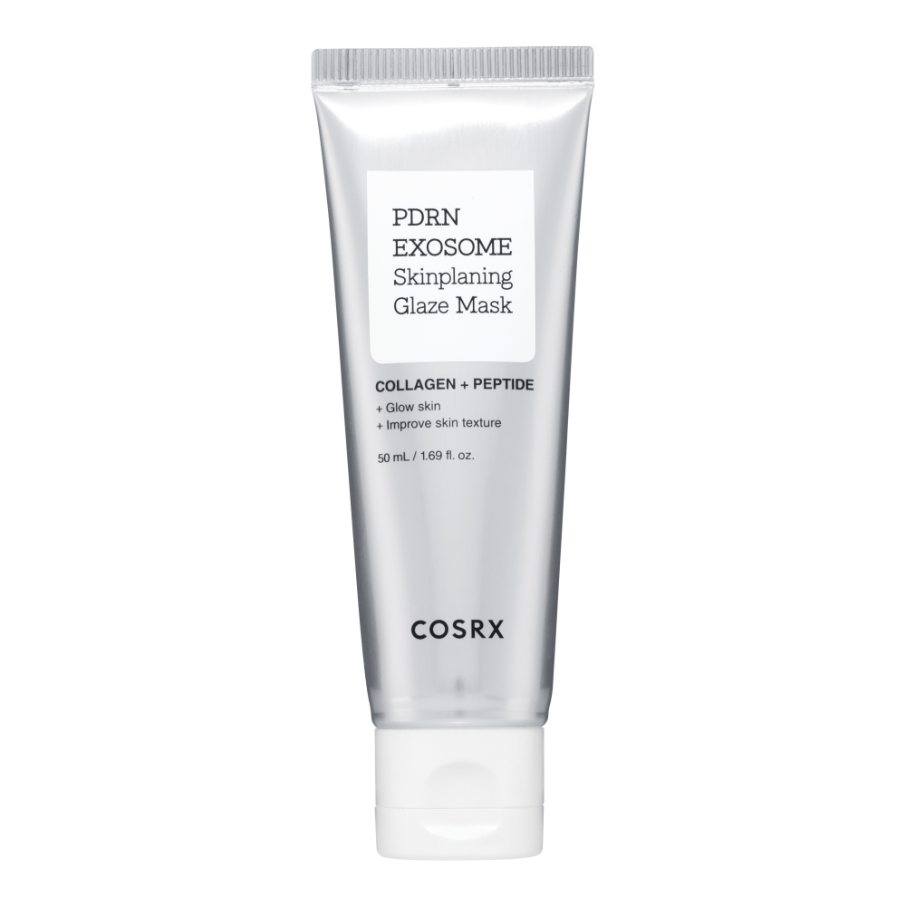 COSRX PDRN Exosome Skinplaning Glaze Mask 50ml, Korean peel-off PDRN and exosome glaze mask for smooth texture and glass-skin glow Australia