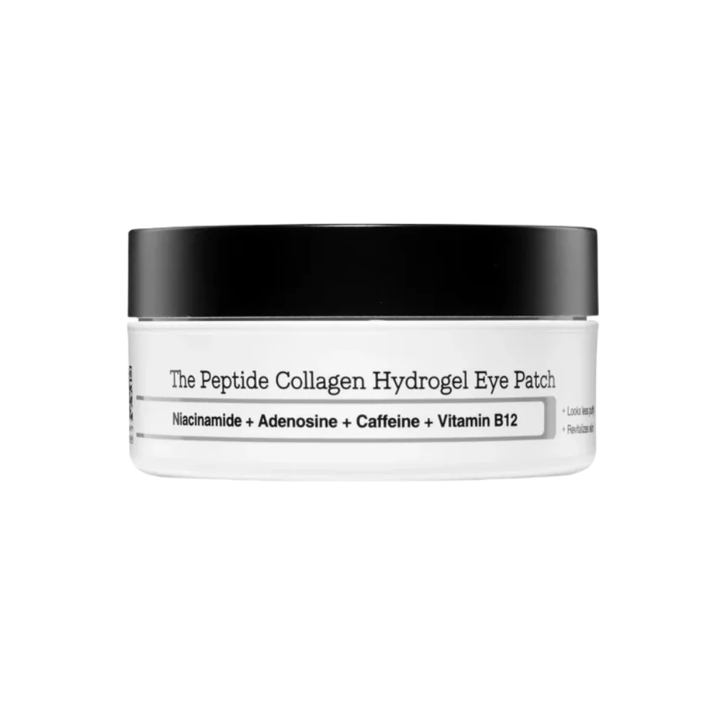 COSRX The Peptide Collagen Hydrogel Eye Patch 60 patches, Korean peptide collagen and caffeine under-eye patches for puffiness, fine lines and firmness Australia