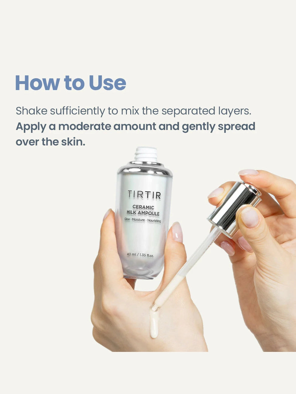 Ceramic Milk Ampoule