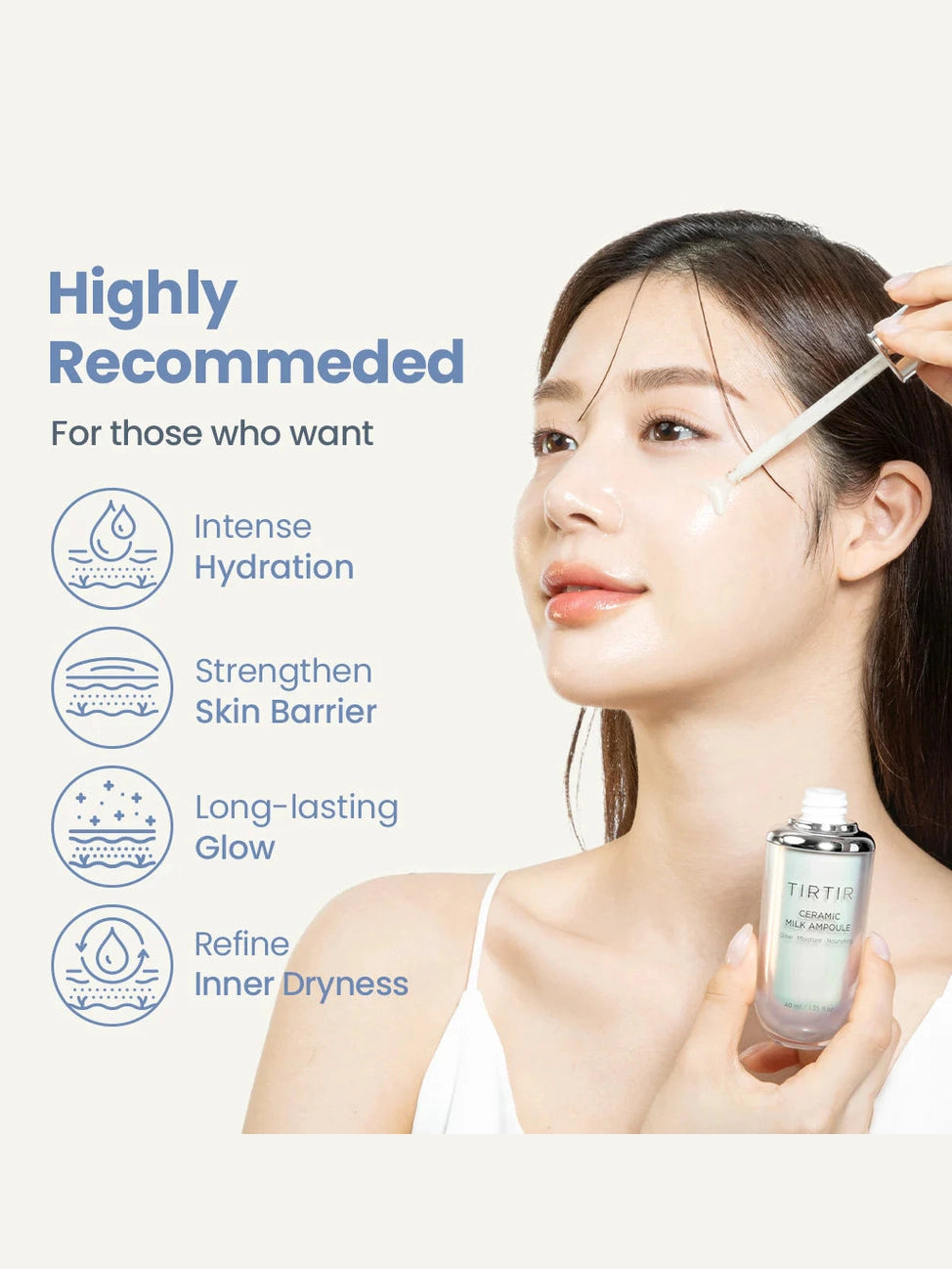 Ceramic Milk Ampoule