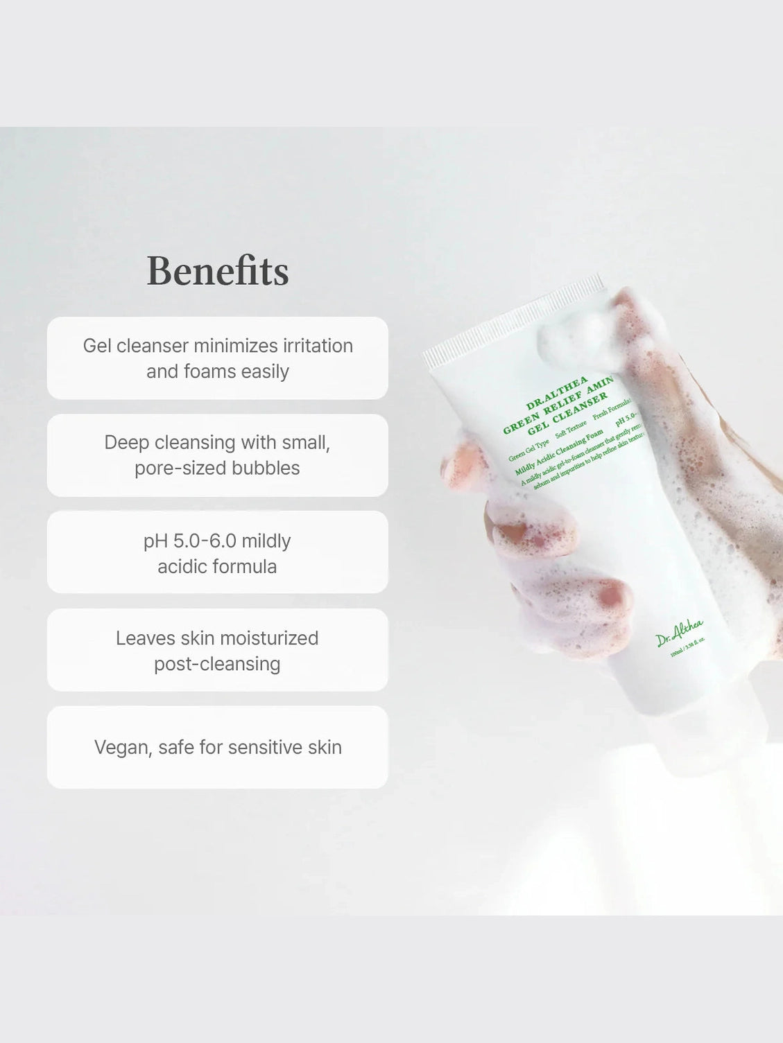 Green Relief Amino Gel Cleanser 2