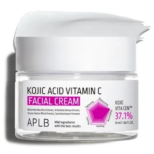 APLB Kojic Acid Vitamin C Facial Cream | KOJIC VITA CEN™ 37.1% 1.86 FL.OZ 40ml | Korean Skincare