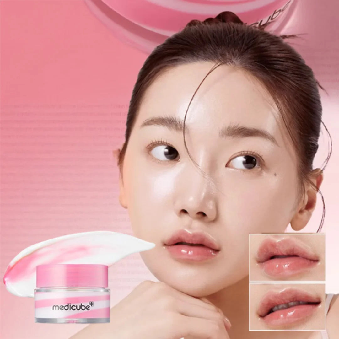 Medicube PDRN Lip Sleeping Mask 10g — Korean overnight lip mask with shea butter, salmon DNA PDRN and collagen for soft plump lips Australia