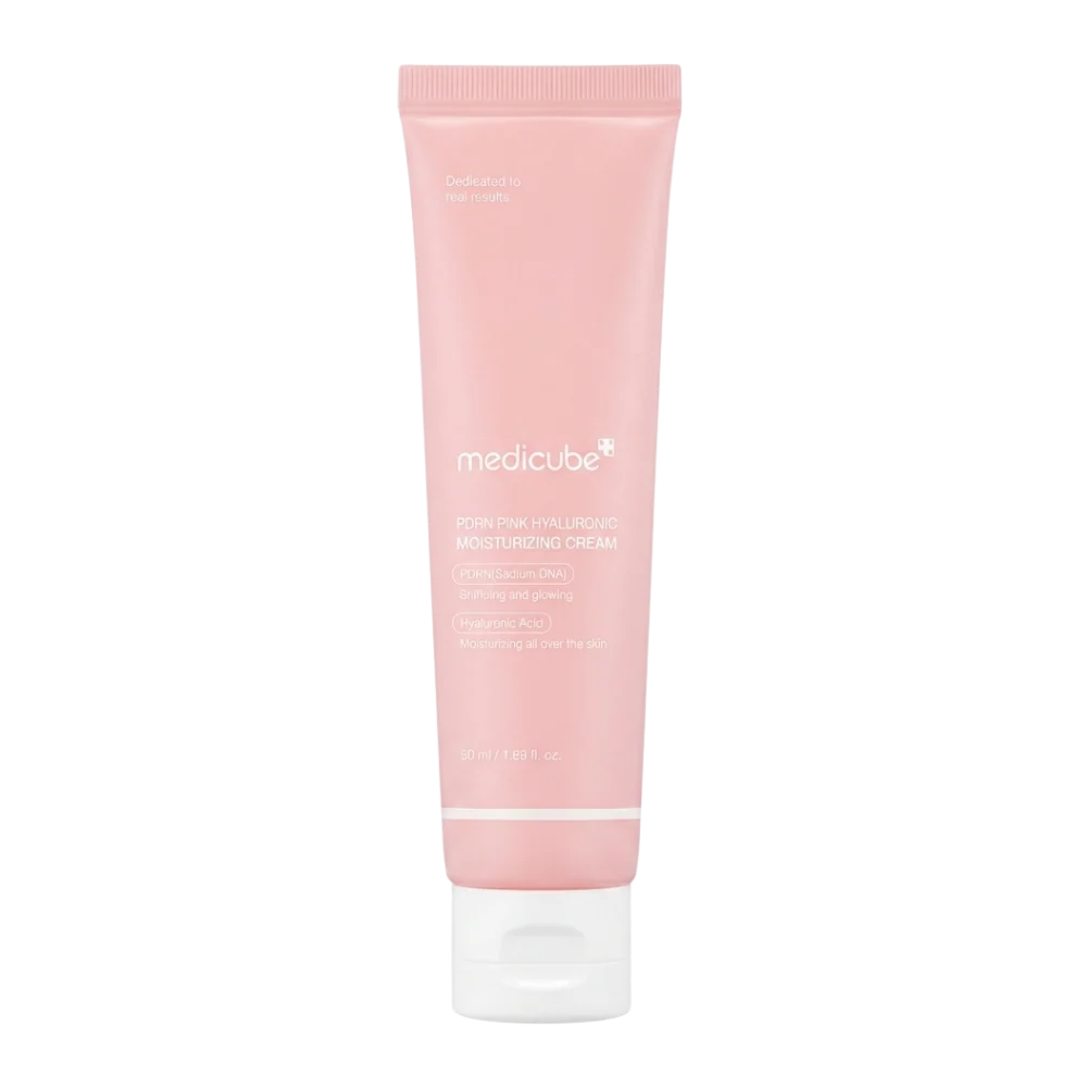 Medicube PDRN Pink Hyaluronic Moisturizing Cream 50ml — Korean salmon DNA PDRN ceramide hyaluronic acid barrier moisturiser Australia