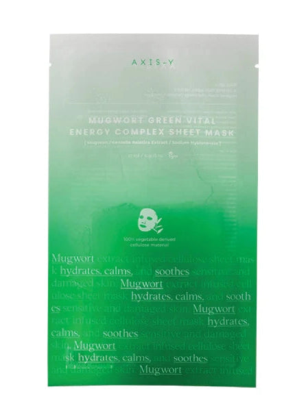 Mugwort Green Vital Energy Complex Sheet Mask