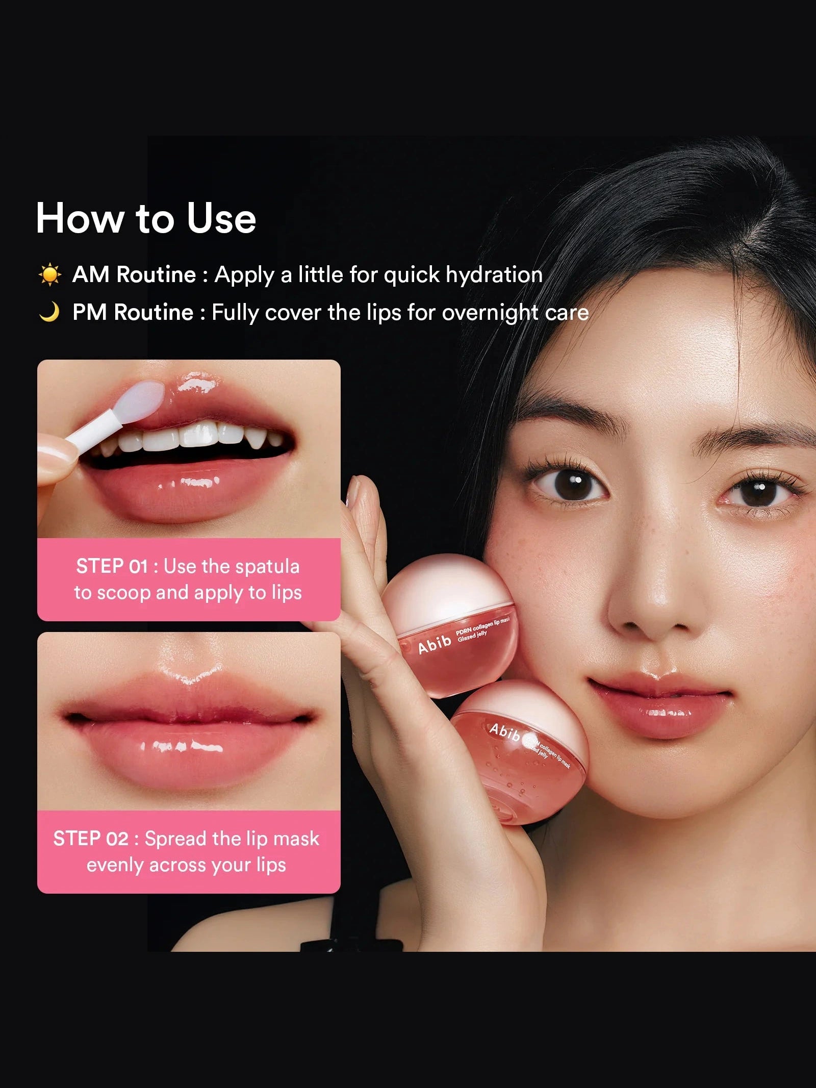 PDRN Collagen Lip Mask Glazed Jelly